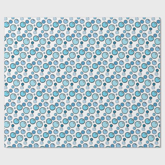 Blasen Geschenkpapier (Flach)