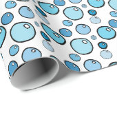 Blasen Geschenkpapier (Rolleneckpunkt)