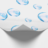 Blasen Geschenkpapier (Ecke)