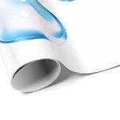 Blasen Geschenkpapier (Rolleneckpunkt)