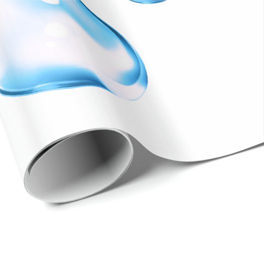 Blasen Geschenkpapier (Rolleneckpunkt)