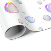 Blasen Geschenkpapier (Rolleneckpunkt)