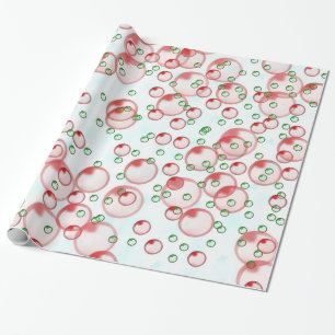 Blasen Geschenkpapier