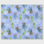 Blasen Geschenkpapier (Flach)