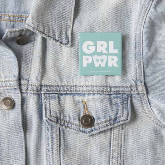 Blasen: Girl-Power Button (Beispiel)