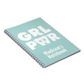 Blasen: Girl-Power Notizblock (Rechte Seite)