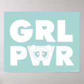 Blasen: Girl-Power Poster (Vorne)