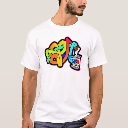 BLASEN-GRAFFITI-SPRAY-DOSEN-UNTERGRUNDBAHN-KUNST T-Shirt (Vorderseite)