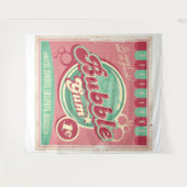 Blasen-Gum-Tapestry Wandteppich (Vorderseite (Horizontal))