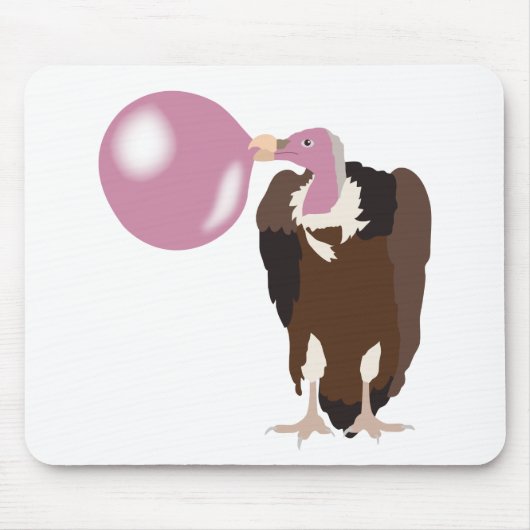 Blasen-Gum-Vulture-Blase Mousepad (Vorne)