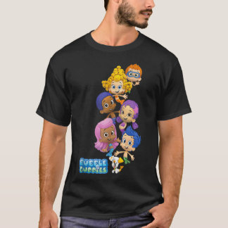 Blasen-Guppies-Schule für Meerjungfrauen T-Shirt