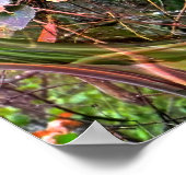 Blasen im Herbst...... Poster (Ecke)