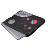 Blasen im Weltraum Laptopschutzhülle (Vorne Knopf)