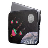 Blasen im Weltraum Laptopschutzhülle (Vorderseite Links)