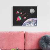 Blasen im Weltraum Leinwanddruck (Insitu (Wohnzimmer))