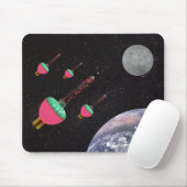Blasen im Weltraum Mousepad (Mit Mouse)