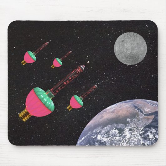 Blasen im Weltraum Mousepad (Vorne)