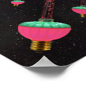 Blasen im Weltraum Poster (Ecke)