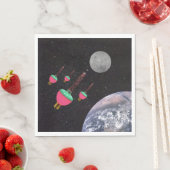 Blasen im Weltraum Serviette (Beispiel)