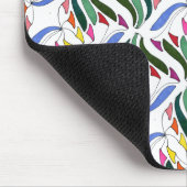 "Blasen im Wind" Gefleckte Abstrakte Mousepad (Ecke)