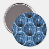 Blasen in Bleu...... Magnet (Vorderseite/Rückseite)