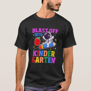 Blasen in den Kindergarten Astronaut T-Shirt