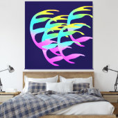 Blasen in der Windseeschlacht Leinwanddruck (Insitu (Schlafzimmer))