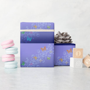 Blasen in Schmetterlingen Geschenkpapier