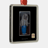 Blasen in unserer Milch Ornament Aus Metall (Rechts)