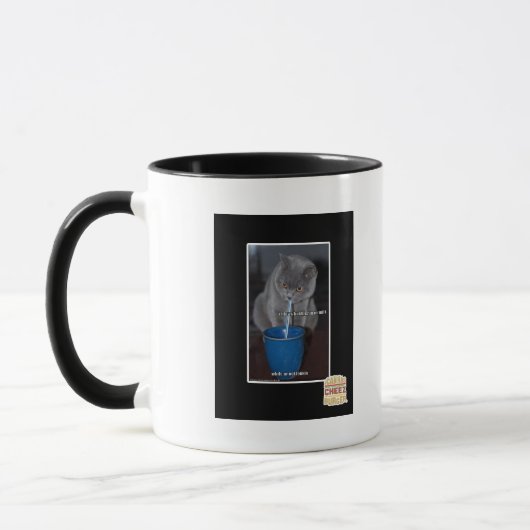 Blasen in unserer Milch Tasse (Links)