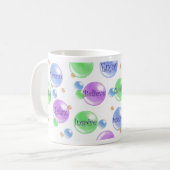 Blasen-Inspiration Kaffeetasse (Vorderseite Links)