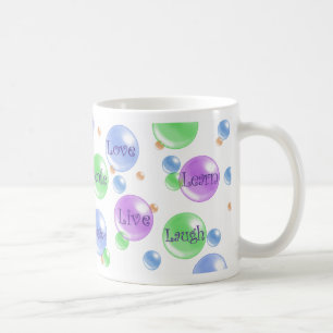 Blasen-Inspiration Kaffeetasse