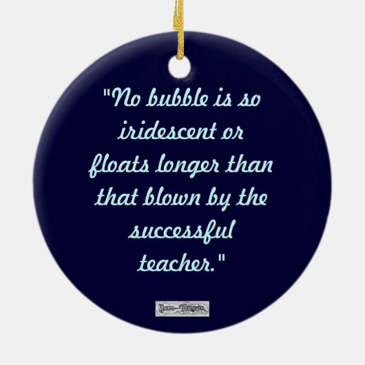 Blasen Keramikornament (Hinten)