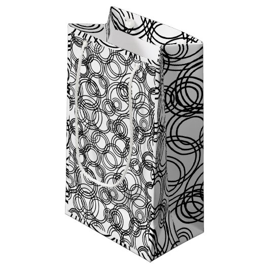 Blasen Kleine Geschenktüte (Vorderseite Schrägansicht)