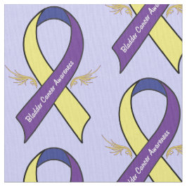 Blasen-Krebs-Bewusstsein mit Flügeln Stoff