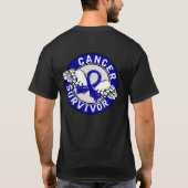 Blasen-Krebs des Überlebend-14 T-Shirt (Rückseite)