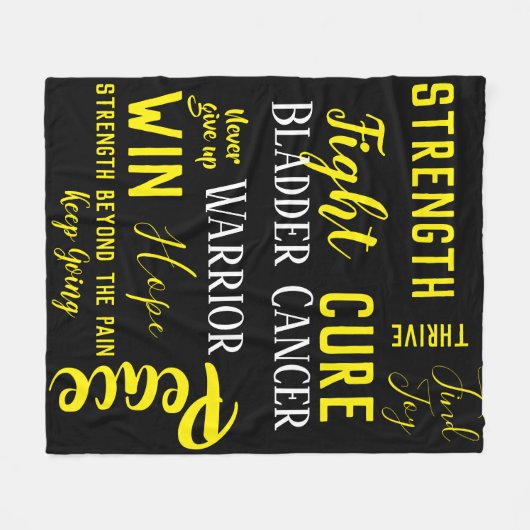 Blasen-Krebs-Kriegersdecke Fleecedecke (Vorderseite (Horizontal))