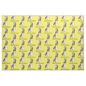 Blasen-Krebs-Leuchtturm der Hoffnung Stoff (Fat Quarter (45,7 x 55,9 cm))