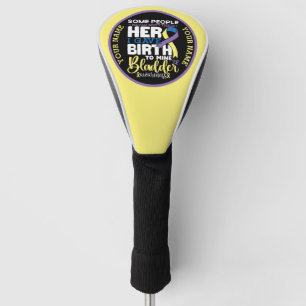 Blasen-Krieger Einige Menschen treffen ihren Helde Golf Headcover