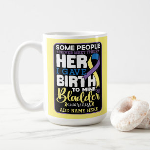 Blasen Krieger Einige Menschen treffen ihren Helde Kaffeetasse