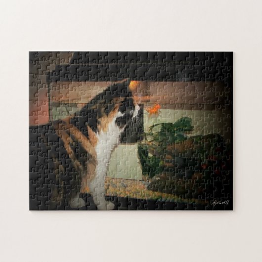 Blasen-Kuss Puzzle (Horizontal)