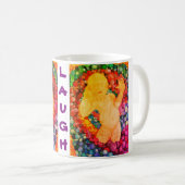 Blasen lachen Kaffee Tasse (VorderseiteRechts)