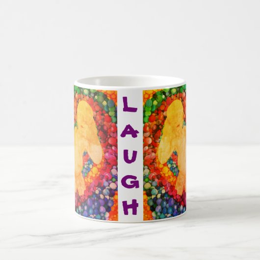 Blasen lachen Kaffee Tasse (Mittel)