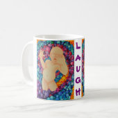 Blasen lachen kaffeetasse (Vorderseite Links)
