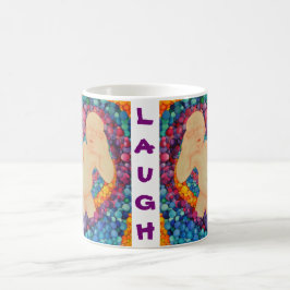 Blasen lachen kaffeetasse