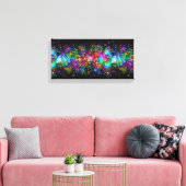 Blasen Leinwanddruck (Insitu (Wohnzimmer))