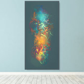 Blasen Leinwanddruck (Insitu (Holzboden))