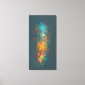 Blasen Leinwanddruck (Vorderseite)