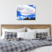 Blasen Leinwanddruck (Insitu (Schlafzimmer))