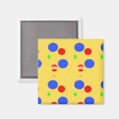 Blasen Magnet (Vorderseite/Rückseite)